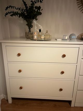 Cómoda Ikea Hemnes Blanca Madera