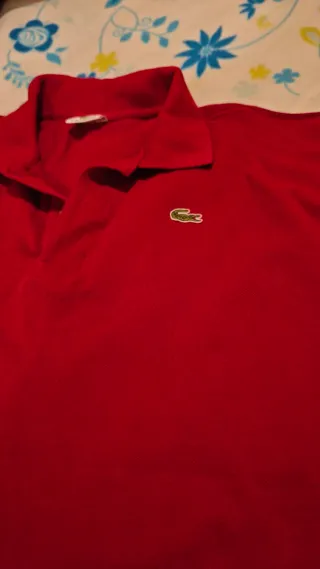 Polo original Lacoste T54 Rojo