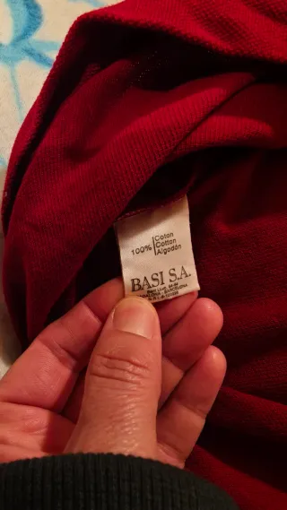 Polo original Lacoste T54 Rojo