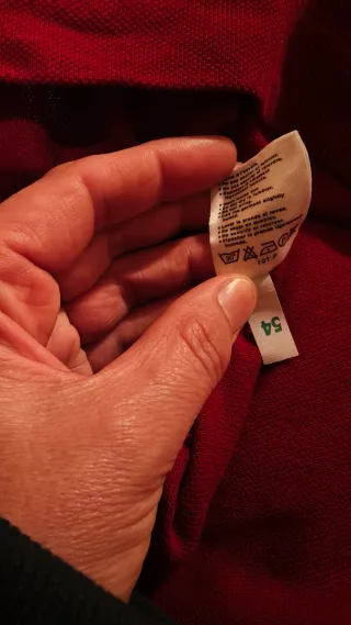 Polo original Lacoste T54 Rojo