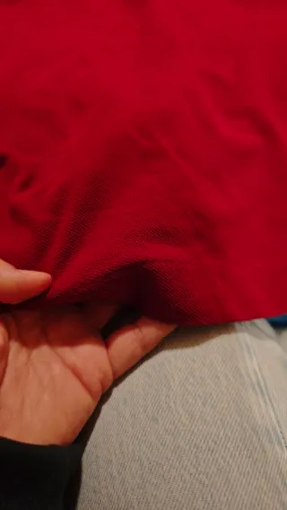 Polo original Lacoste T54 Rojo