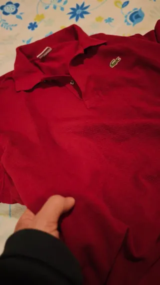 Polo original Lacoste T54 Rojo