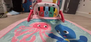 Alfombra de juego para bebé con piano