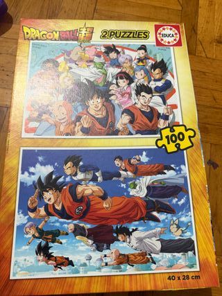 2 Puzzles Dragon Ball Super Educa 100 piezas