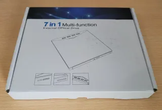 Lector/Grabador DVD/SD Portátil USB