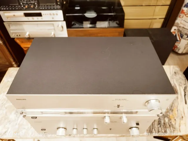 Amplificador y Sintonizador Philips 22 AH 590/690