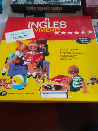 Curso Inglés Cortina Vinilo