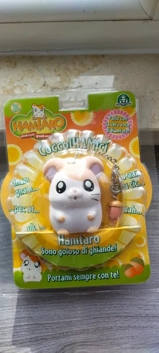 Portachiavi Hamtaro parlante con ghianda