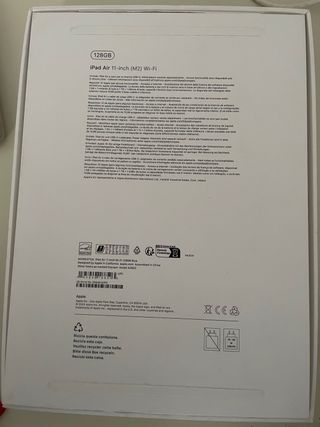 iPad Air 11 M2 Azul con caja original