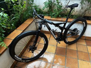 Cannondale Scalpel 3 muy mejorada y muy cuidada.