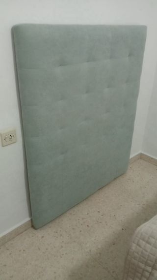 Cabecero tapizado Kenay menta