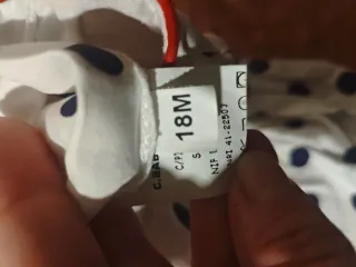 Conjunto Bebé Niña (T-18m) - Vestido + cubre pañal