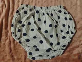 Conjunto Bebé Niña (T-18m) - Vestido + cubre pañal