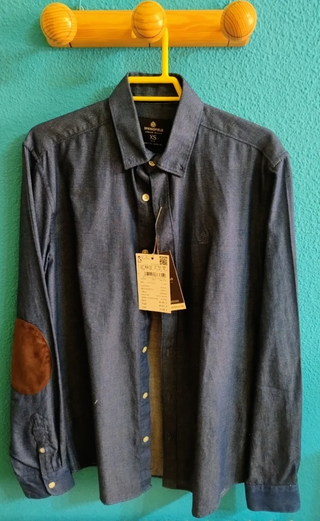 Camisa Springfield Azul Talla XS