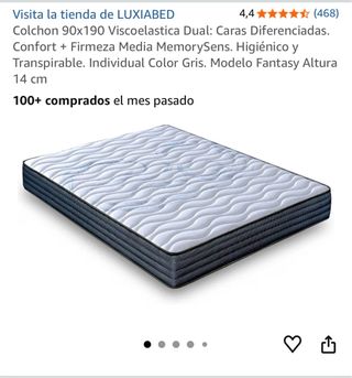 Colchon viscoelastico