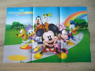 Lee, escucha y aprende con Mickey y sus amigos. Le