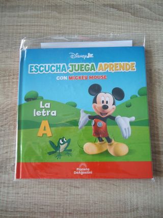 Lee, escucha y aprende con Mickey y sus amigos. Le