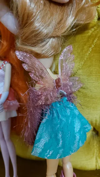 Lotto 3 Bambole Winx con Borsa