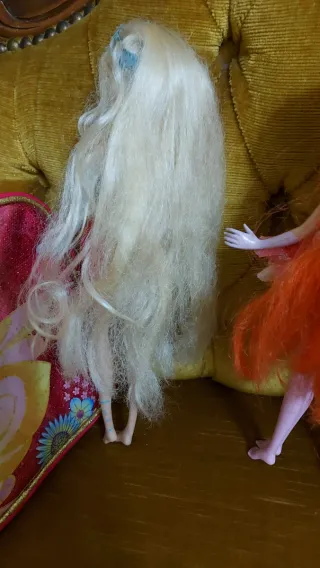 Lotto 3 Bambole Winx con Borsa