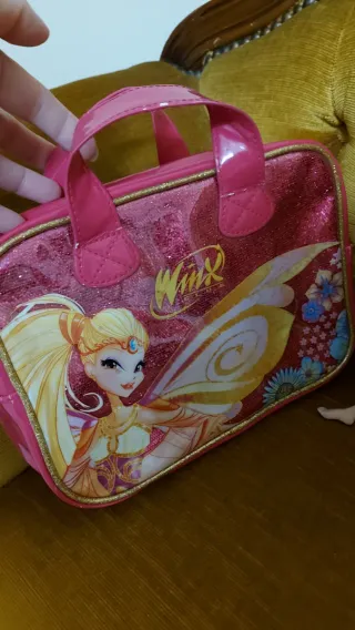 Lotto 3 Bambole Winx con Borsa