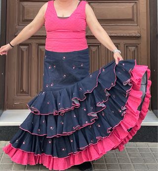 Traje de Flamenca Talla 40/42 dos piezas