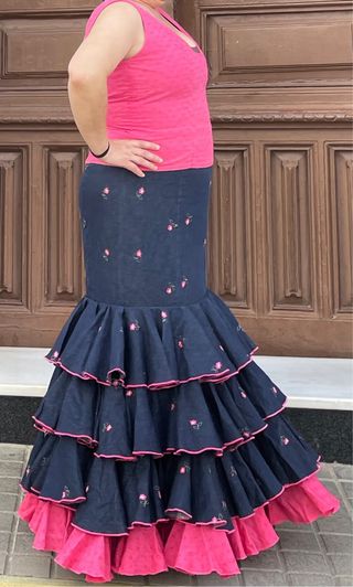 Traje de Flamenca Talla 40/42 dos piezas