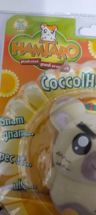 Portachiavi Hamtaro Boss Coccolhamici