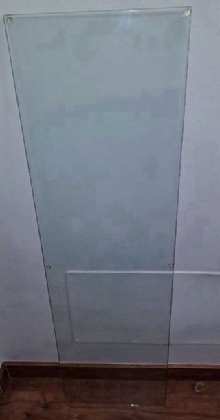 Cristal transparente 120x35cm