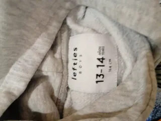 Sudadera Hogwarts Gris Estampada