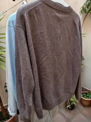 Jersey MNG marrón oscuro talla XL