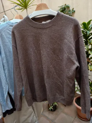 Jersey MNG marrón oscuro talla XL