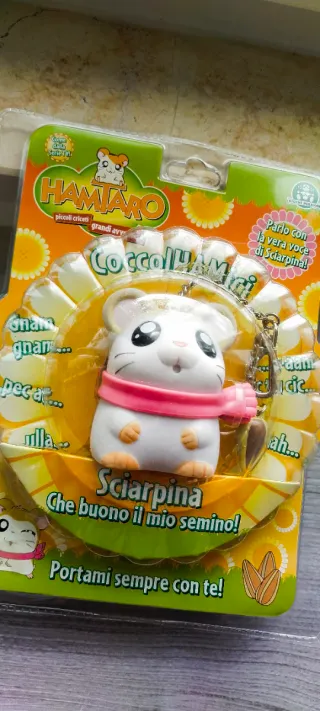 Coccolhamici Hamtaro Sciarpina portachiavi