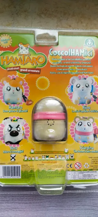 Coccolhamici Hamtaro Sciarpina portachiavi