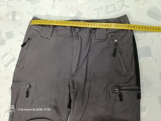 Pantalón Trekking Koyote Talla 40 Gris/Negro