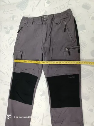 Pantalón Trekking Koyote Talla 40 Gris/Negro