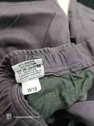 Pantalón Trekking Koyote Talla 40 Gris/Negro