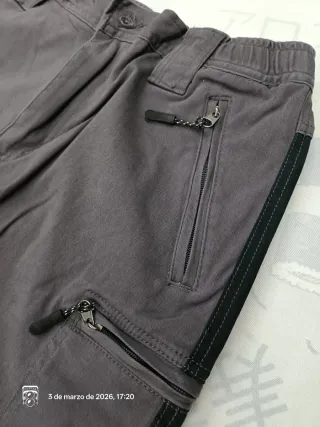 Pantalón Trekking Koyote Talla 40 Gris/Negro