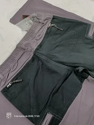 Pantalón Trekking Koyote Talla 40 Gris/Negro