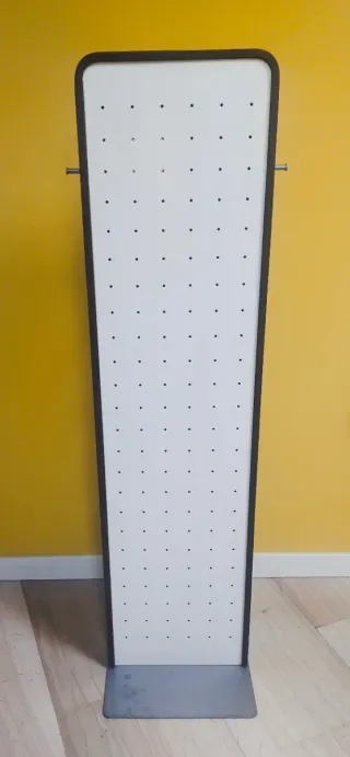 Expositor Calzado y Perchas Metal Blanco