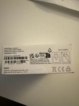 Airpods 4 Originales sin Cancelación Ruido