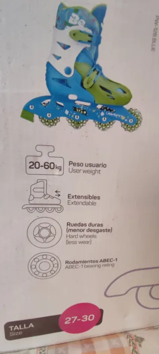 Patines en línea infantiles ajustables