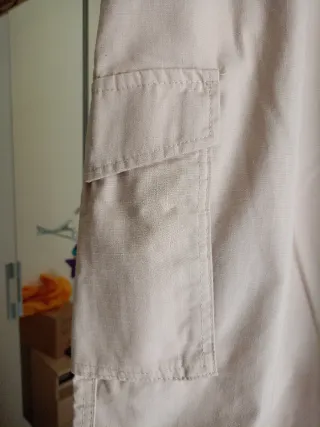 Pantalón cargo LIVERGY beige Talla M