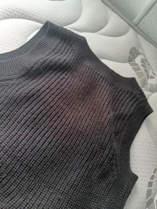 Jersey sin mangas H&M negro Talla XS