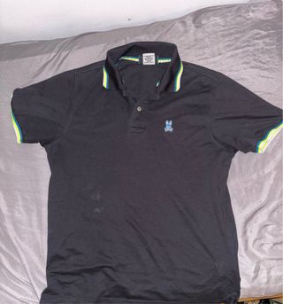 Polo Psycho Bunny Negro