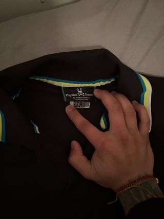 Polo Psycho Bunny Negro