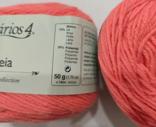 Rosarios 4 Meia Lana Merino y Poliamida