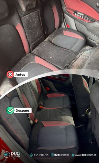 Limpieza Tapicería Coche Valencia | Asientos