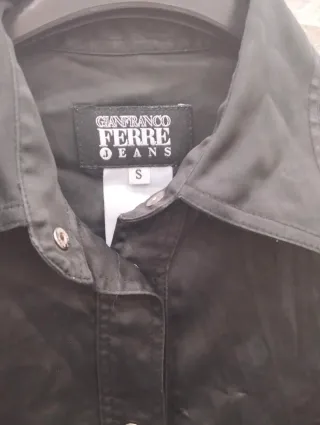 Camicia Gianfranco Ferrè Nera Taglia S