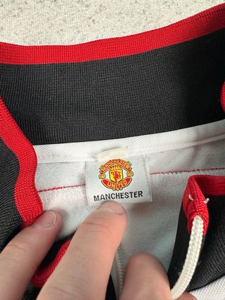 Sudadera Manchester United Vintage Cremallera