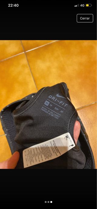 Top deportivo Nike estrellas talla XS